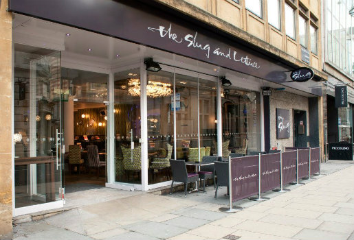 Slug and lettuce